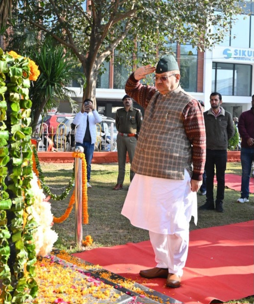 देश के प्रथम सीडीएस जनरल बिपिन रावत की, तृतीय पुण्यतिथि पर उन्हें भावपूर्ण श्रद्धांजलि अर्पित की, सैनिक कल्याण मंत्री गणेश जोशी।