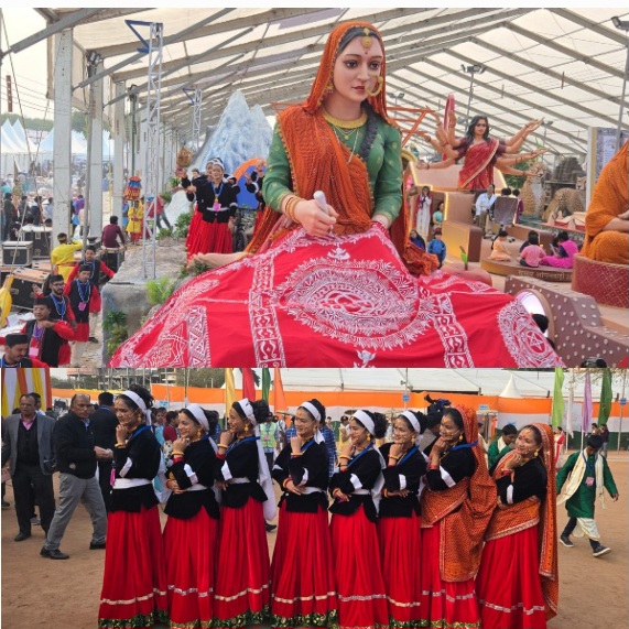 गणतंत्र दिवस परेड में कर्त्तव्य पथ पर दिखेगी, “सांस्कृतिक विरासत एवं साहसिक खेल” पर आधारित उत्तराखंड की झांकी।