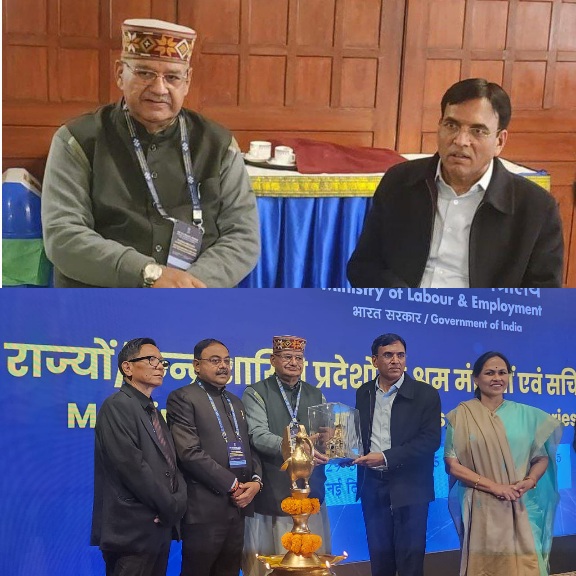 केंद्रीय मंत्री डॉ.मनसुख मांडविया की अध्यक्षता में, आयोजित कई राज्यों और केंद्र शासित प्रदेशों के, श्रम मंत्रियों के साथ राष्ट्रीय सम्मेलन में किया प्रतिभाग, कृषि एवं ग्राम्य विकास मंत्री गणेश जोशी।