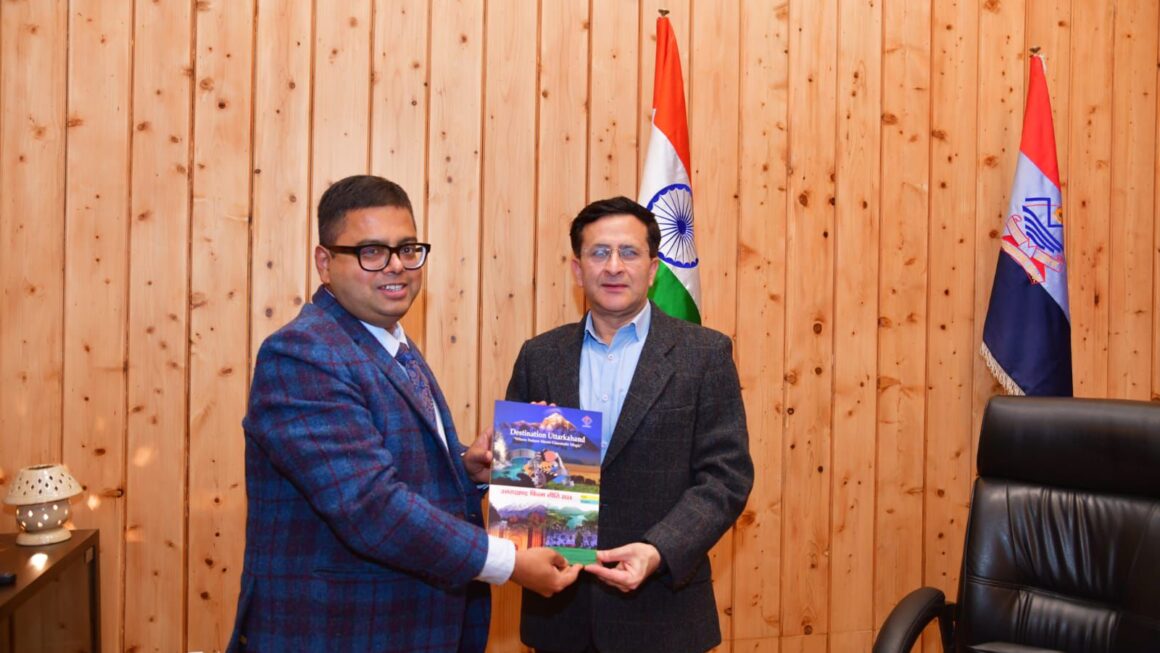 उत्तराखण्ड फिल्म विकास परिषद के, संयुक्त मुख्य कार्यकारी अधिकारी डॉ. नितिन उपाध्याय ने, डीजीपी से की मुलाक़ात, फिल्म विकास परिषद गतिविधियों से अवगत कराया।