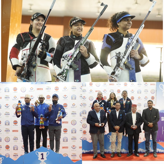 सिफ़्त कौर सामरा और जोनाथन एंथनी ने, शूटिंग में जीता गोल्ड।