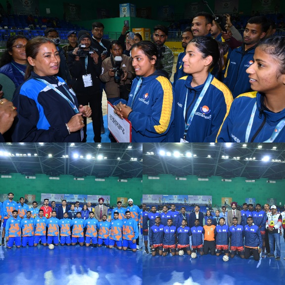 खेल मंत्री रेखा आर्या ने रुद्रपुर में, हैंडबॉल प्रतियोगिता का किया शुभारंभ।