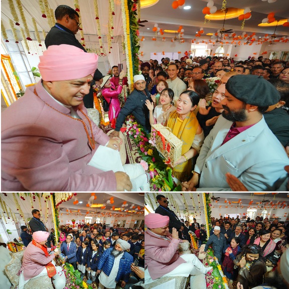 श्रीमहंत देवेन्द्र दास जी महाराज का, प्रकटोत्सव सादगी और श्रद्धाभाव से मनाया गया।