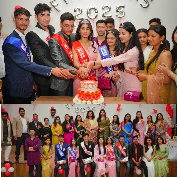 एसजीआरआरयू में सीनियर्स ने, किया जूनियर्स का जोरदार वेलकम।