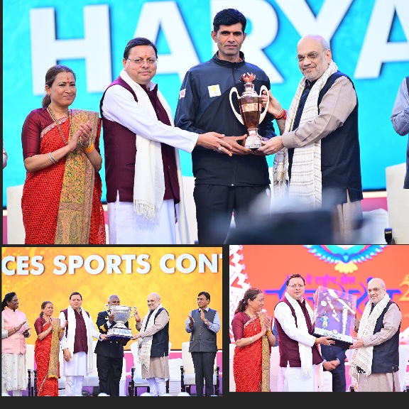 38 वे राष्ट्रीय खेलों का शानदार समापन, उत्तराखंड का 103 पदक जीतना ऐतिहासिक, खेल मंत्री रेखा आर्या।