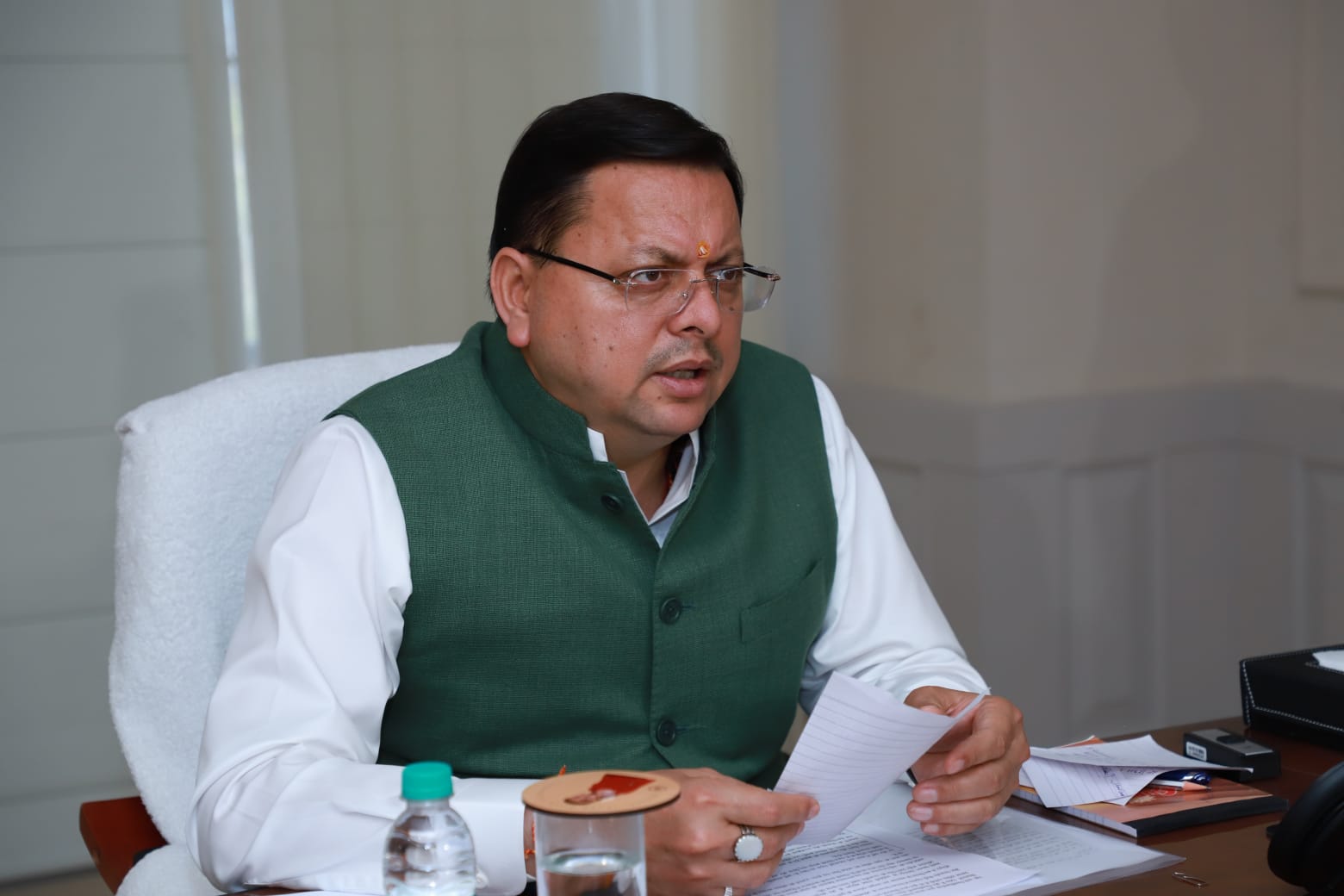 मुख्यमंत्री ने वर्तमान सरकार के तीन साल, पूरे होने पर दिल्ली से वर्चुअल बैठक कर अधिकारियों को दिए निर्देश, 22 से 25 मार्च तक प्रदेश में मनाया जायेगा सेवा दिवस।