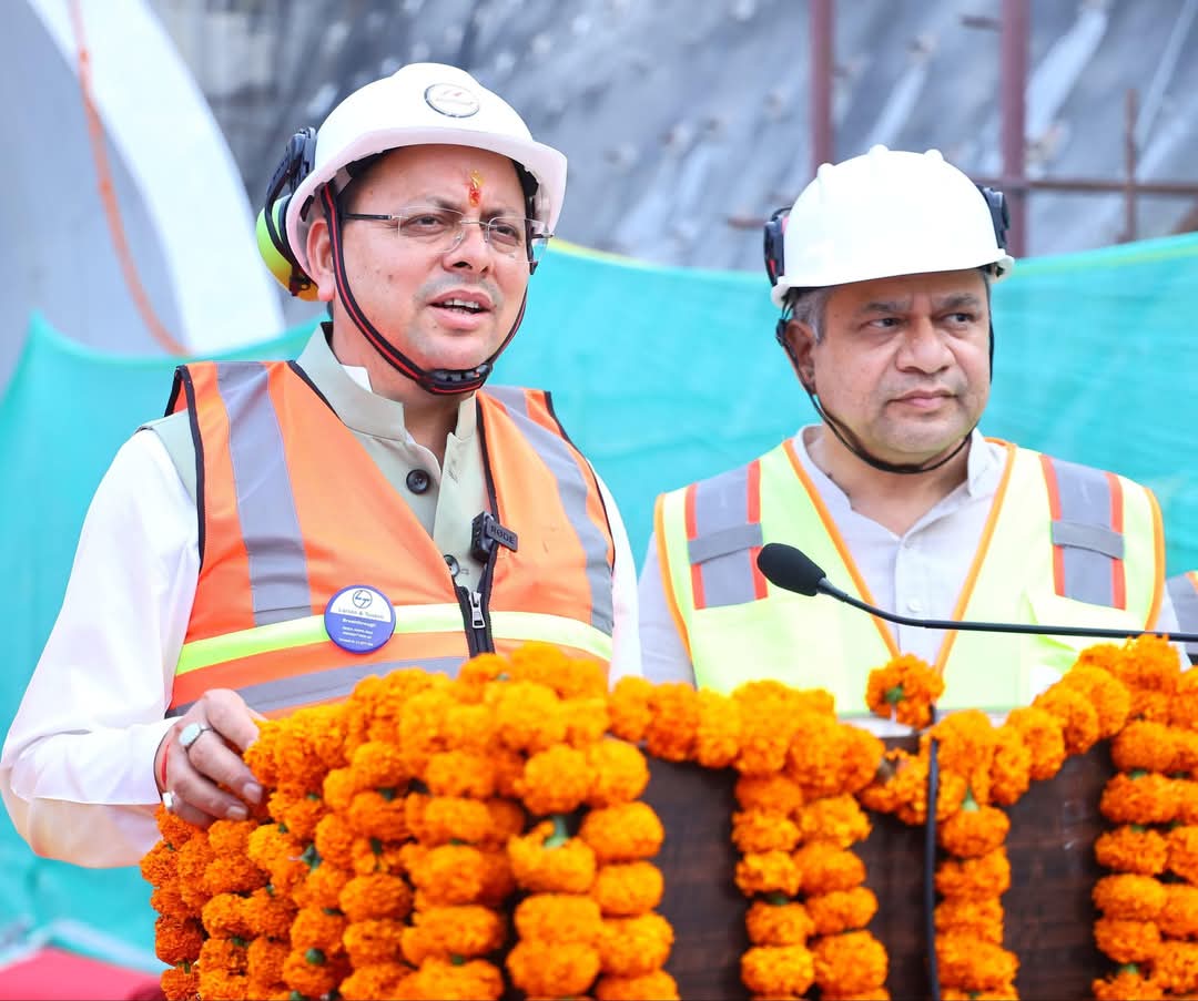 भारत में सबसे लंबी सुरंग उत्तराखंड के, देवप्रयाग सौड़ से जनासु तक, 14.49 किमी का हुआ ब्रेकथ्रू , केंद्रीय रेल मंत्री अश्विनी वैष्णव व मुख्यमंत्री पुष्कर धामी रहे मौजूद।