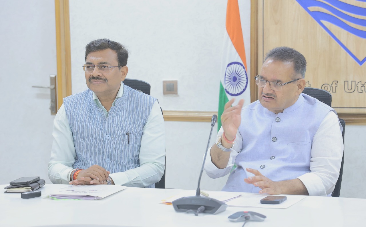 सैनिक कल्याण मंत्री गणेश जोशी ने, सैन्यधाम के निर्माण कार्यों की समीक्षा कर,अधिकारियों को किया निर्देशित, जून माह में हर हाल में सैन्य धाम का निर्माण कार्य किया जाए पूरा।