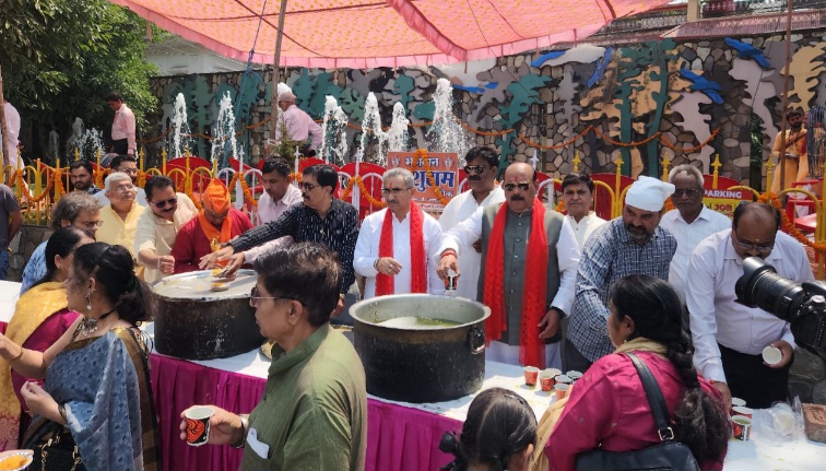 अखिल भारतीय देवभूमि ब्राह्मण जन सेवा समिति द्वारा, अक्षय तृतीया के मौके पर भगवान परशुराम के, जन्मोत्सव को धूमधाम से मनाया, लालचंदशर्मा।
