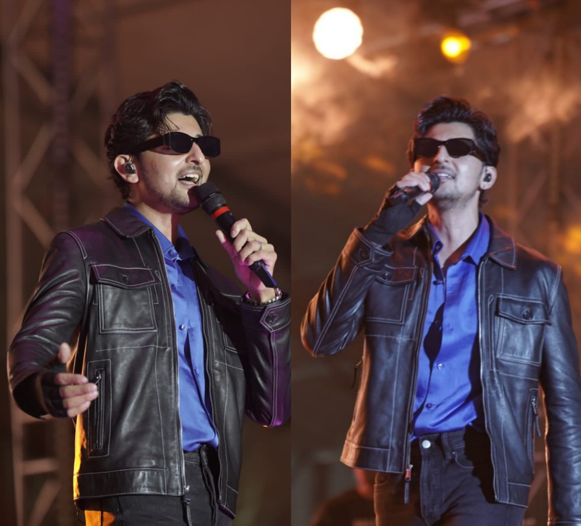 श्री गुरु राम राय विश्वविद्यालय में बाॅलीवुड गायक, दर्शन रावल की गायिका का चला जादू।