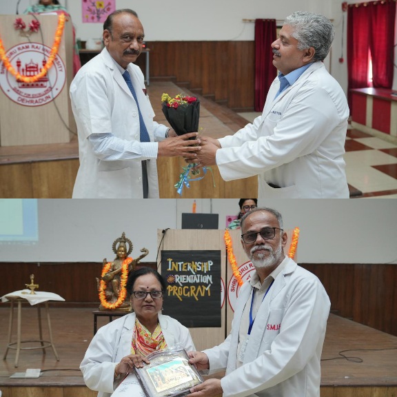 श्री गुरु राम राय मेडिकल एंड हेल्थ साइंसेज़ में, इंटर्नशिप ओरिएंटेशन कार्यक्रम हुआ आयोजित। 