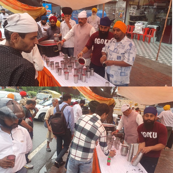 सिखों के पांचवे गुरु अर्जन देव के शहीदी दिवस पर, ठंडे शर्बत की छबील लगाकर कमाया पुण्य, लालचन्द शर्मा।