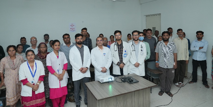 श्री महंत इंदिरेश अस्पताल में वर्ल्ड IBD डे पर, जागरूकता शिविर का किया गया आयोजन।