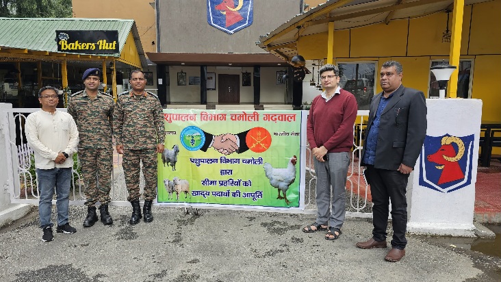 भारतीय सेना को भेड़, बकरी एवं पोल्ट्री उत्पाद, उपलब्ध कराएंगे स्थानीय किसान। 