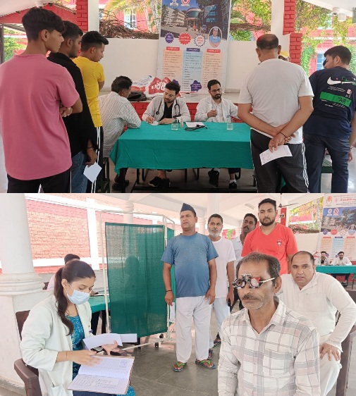 श्री महंत इन्दिरेश अस्पताल के निःशुल्क स्वास्थ्य शिविर में, देहरादून जिला कारागार के 300 बंदियों ने उठाया स्वास्थ्य लाभ। 