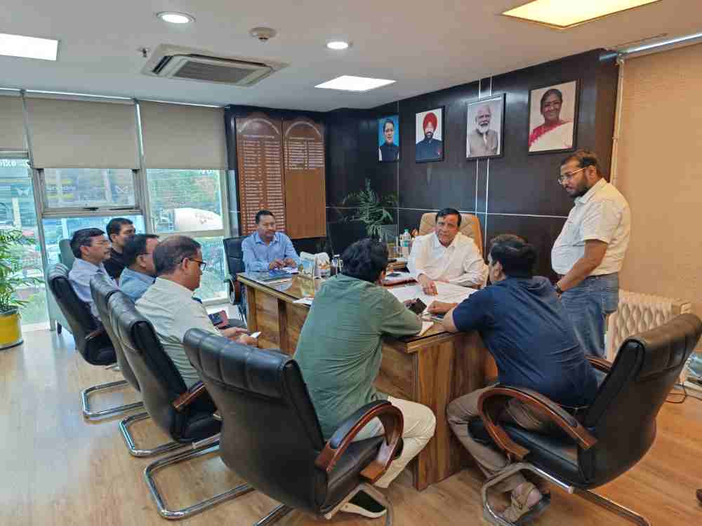 MDDA उपाध्यक्ष बंशीधर तिवारी ने, आढत बाजार को लेकर की समीक्षा बैठक, अधिकारियों को दिए निर्देश।