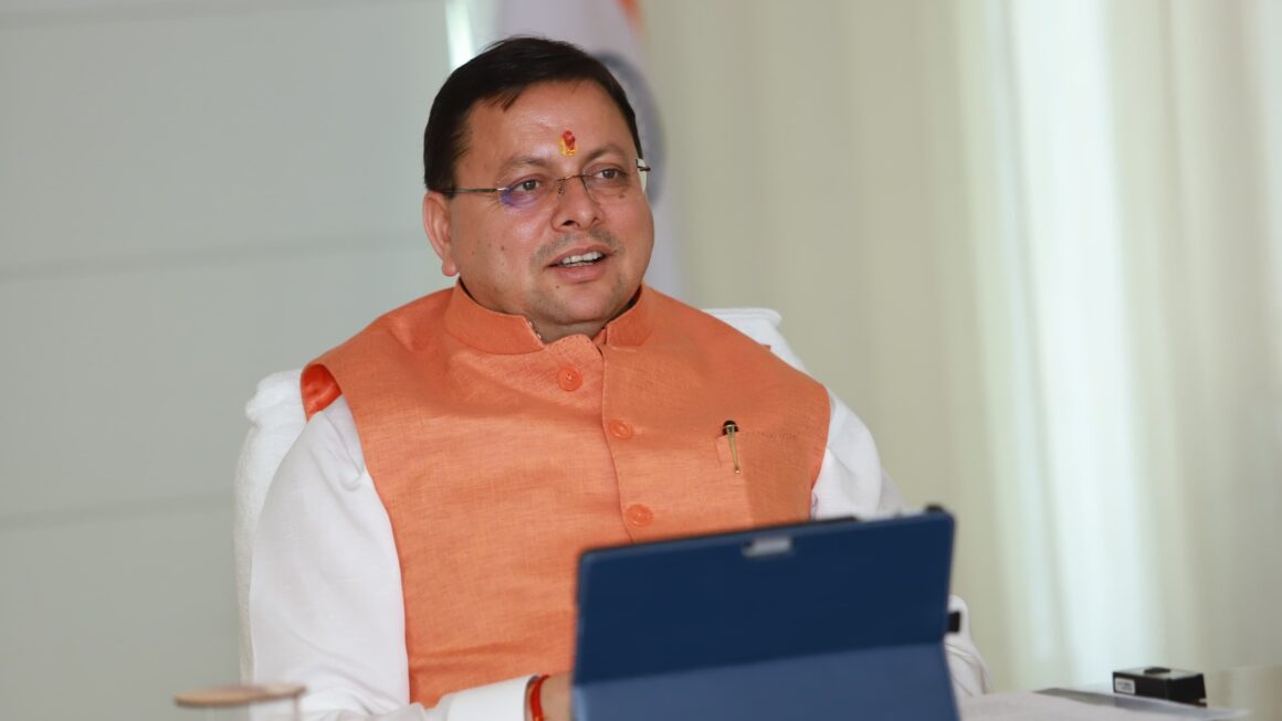 मुख्यमंत्री पुष्कर सिंह धामी ने दी, विभिन्न विकास योजनाओं की वित्तीय स्वीकृति।