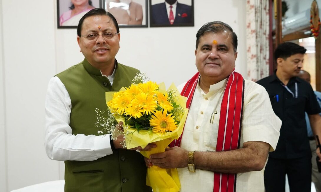 पुष्कर धामी के नेतृत्व मे नई ऊँचाइयाँ प्राप्त कर उत्तराखंड,  बन रहा विकसित भारत का सहभागी, महेंद्र भट्ट।