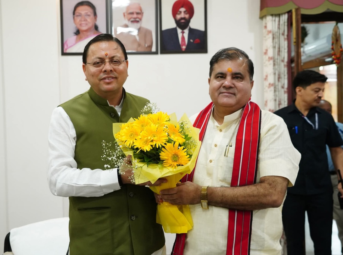 पुष्कर धामी के नेतृत्व मे नई ऊँचाइयाँ प्राप्त कर उत्तराखंड,  बन रहा विकसित भारत का सहभागी, महेंद्र भट्ट।