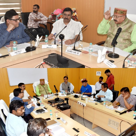 मानसून सीजन को लेकर सजग रहें विभागीय अधिकारी, सतपाल महाराज। 