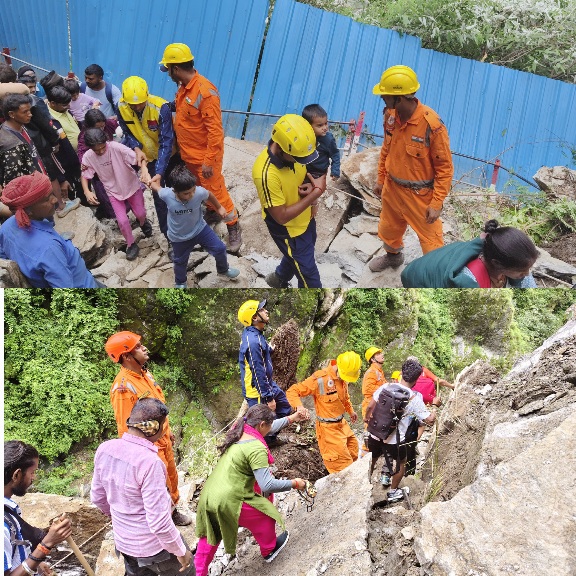 रुद्रप्रयाग जनपद में अतिवृष्टि, मुख्यमंत्री धामी व सचिव आपदा प्रबंधन से ले रहे पल-पल की अपडेट, सुबह से ही शुरू हो गया राहत और बचाव कार्य।