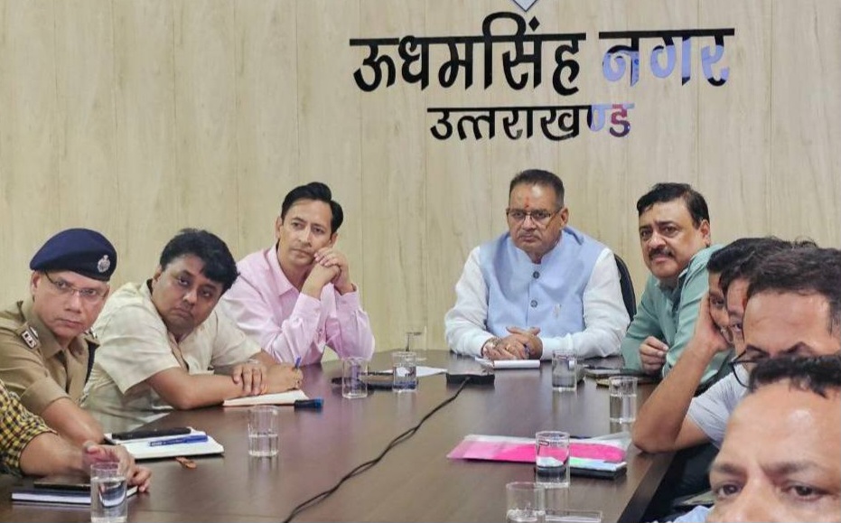 रुद्रपुर में अमित शाह के दौरे की तैयारी तेज, प्रभारी मंत्री गणेश जोशी ने की बैठक, 19 जुलाई को होगा ₹1 लाख करोड़ की, ग्राउंडिंग सेरेमनी का भव्य आयोजन।