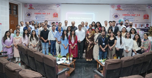 श्री महंत इन्दिरेश अस्पताल में विशेषज्ञ बोले, रूमेटाॅइड रोगी काॅर्नियल अल्सर से आंखों को कैसे बचाएं।