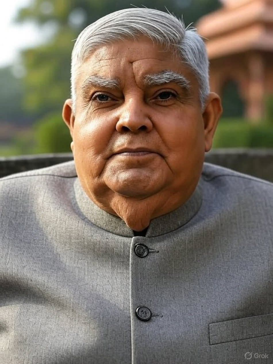 उप राष्ट्रपति जगदीप धनखड़ ने दिया इस्तीफा, स्वास्थ्य कारणों का हवाला देते हुए लिया निर्णय।