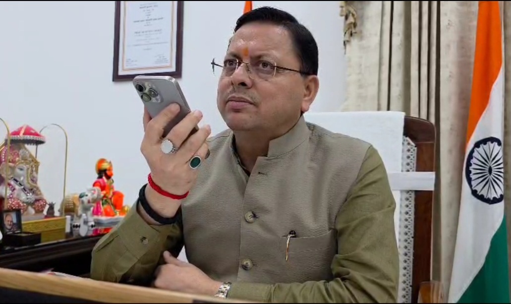 मुख्यमंत्री पुष्कर सिंह धामी ने रुद्रप्रयाग जिले के, आईआईटी मद्रास में चयनित युवा अतुल से, दूरभाष पर बात कर दी शुभकामनाएं। 