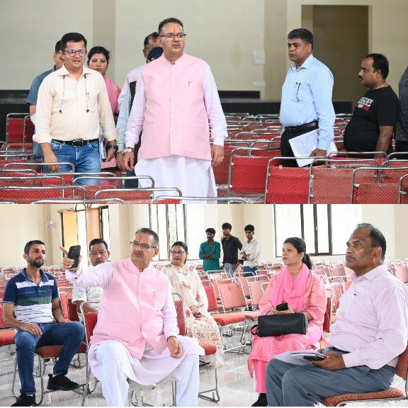 02 अगस्त को पीएम किसान सम्मान निधि की, 20वीं किश्त जारी करने के राज्य स्तरीय कार्यक्रम की तैयारियों का, कृषि मंत्री ने किया स्थलीय निरीक्षण।