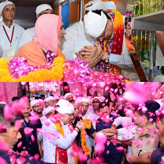 मुख्यमंत्री पुष्कर सिंह धामी ने, सतगुरू लाल दास महाराज के, 50वें निर्वाण दिवस कार्यक्रम में किया प्रतिभाग। 