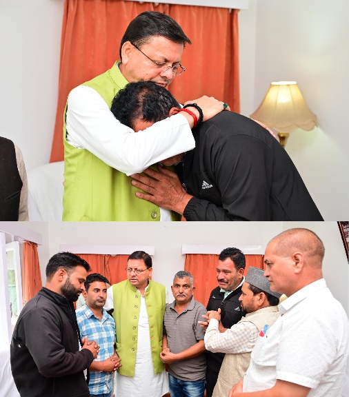 मुख्यमंत्री पुष्कर धामी पहुंचे उत्तरकाशी आपदा: ग्राउंड ज़ीरो पर, प्रभवित लोगो से मिलकर नम हुई आँखे।