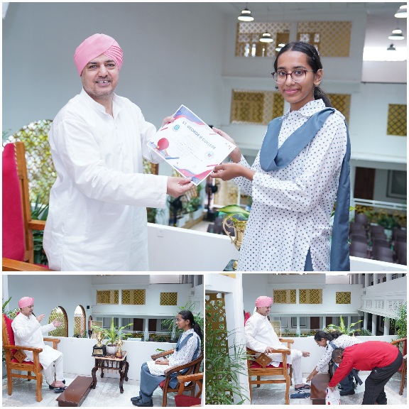 टेबल टैनिस खिलाड़ी स्तुति कुकरेती की प्रतिभा को, श्री गुरु राम राय विश्वविद्यालय ने किया सम्मानित।