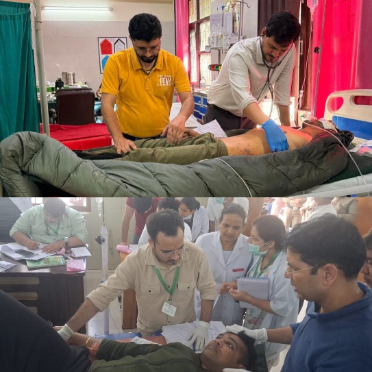 धराली आपदा : अलर्ट मोड में स्वास्थ्य विभाग, मुख्यमंत्री के निर्देश पर, स्वास्थ्य सचिव ने किया अस्पतालों का निरीक्षण।