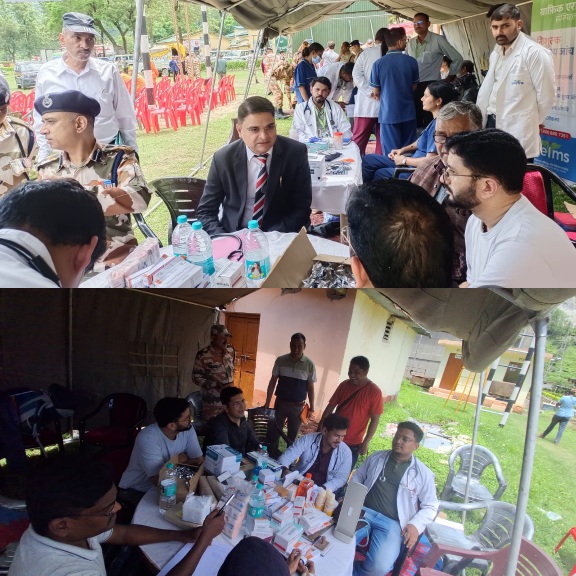 मुख्यमंत्री पुष्कर सिंह धामी के निर्देश पर, धराली आपदा में स्वास्थ्य विभाग पूरी तरह मुस्तैद।