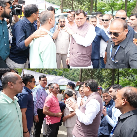 मुख्यमंत्री पुष्कर सिंह धामी की निगरानी और निर्देशन में, आपदा प्रभावित धराली क्षेत्र में, राहत और बचाव अभियान युद्धस्तर पर जारी।