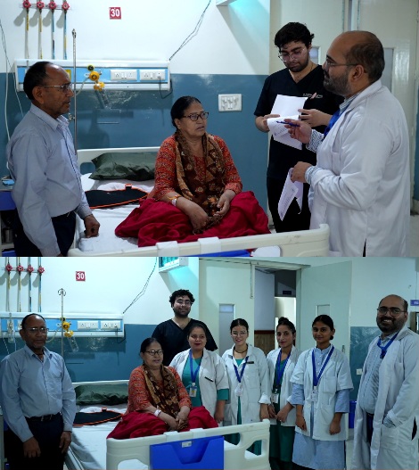 श्री महंत इन्दिरेश अस्पताल ने रचा इतिहास, उत्तराखण्ड में पहला रिवीज़न कोहनी जोड़ प्रत्यारोपण।