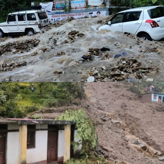 जनपद रुद्रप्रयाग और चमोली में बादल फटने से भारी तबाही, राहत एवं बचाव कार्य जारी।