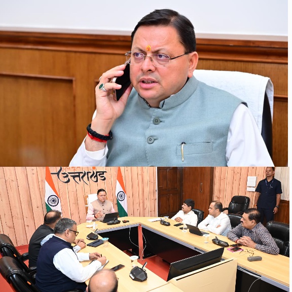 चमोली, रुद्रप्रयाग और टिहरी में बादल फटने की  घटनाएँ को लेकर, मुख्यमंत्री धामी ने संबंधित जिलों के जिलाधिकारियों से, फोन पर वार्ता कर राहत एवं बचाव कार्यों को, त्वरित गति से संचालित करने के दिए निर्देश।