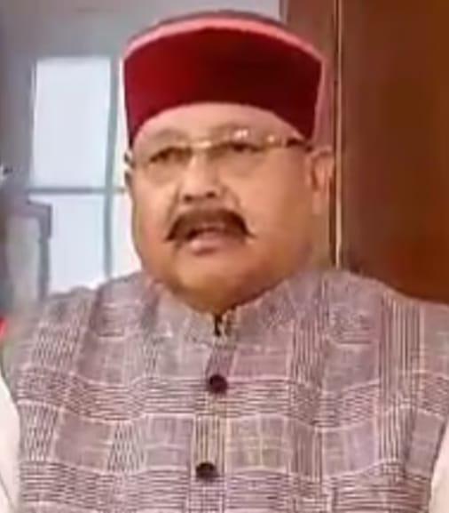 कैबिनेट मंत्री सतपाल महाराज ने, थराली में बादल फटने की घटना पर जताया दु:ख। 