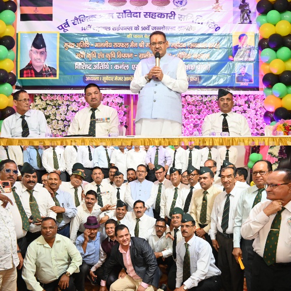 सैनिक कल्याण मंत्री गणेश जोशी ने, गढ़वाल राइफल्स की 14वीं बटालियन का 50वां स्थापना दिवस कार्यक्रम में किया प्रतिभाग।
