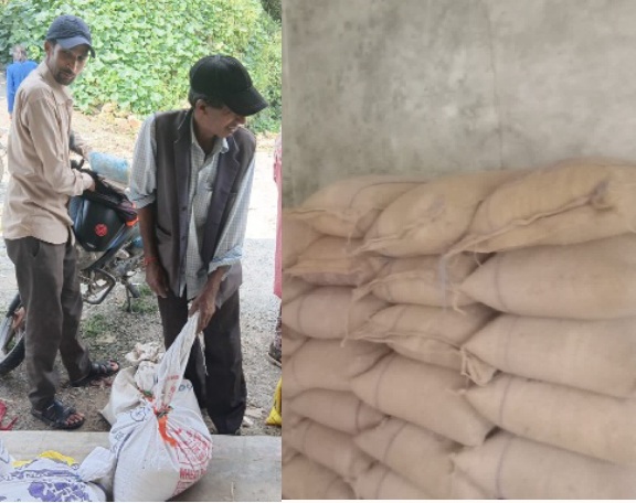 राहत : डीएम सविन बंसल के प्रयासों से, आपदाग्रस्त सुदूरवर्ती गांव, फूलेत, छमरौली व किमाड़ी पहुंचा खाद्यान्न।