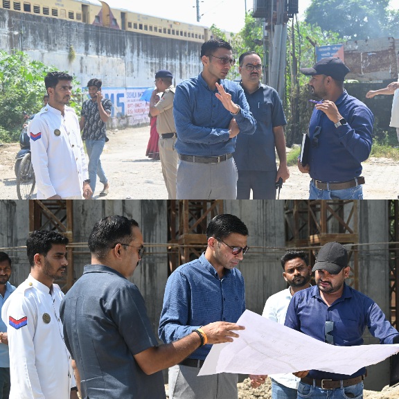 भंडारीबाग आरओबी परियोजना अब जल्द होने की जगी उम्मीद, डीएम सविन बसंल पंहुचे मौके ए-निरीक्षण पर, नोडल अधिकारी किए नामित।   