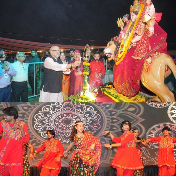 एसजीआरआर विश्वविद्यालय में, सजी नवरंग डांडिया 3.0 की मनमोहक संध्या।