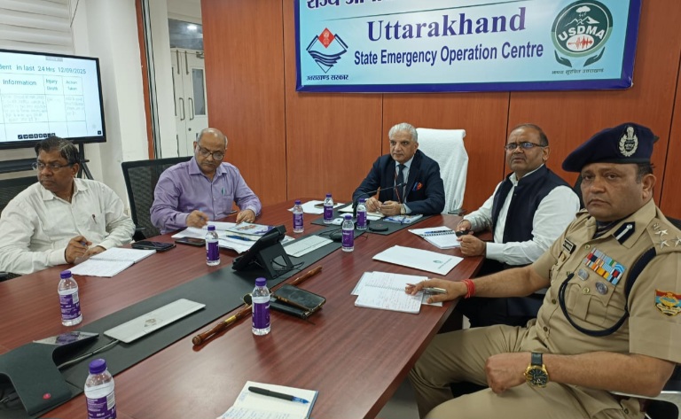 उत्तराखण्ड को आपदा सुरक्षित राज्य बनाने के लिए, हर स्तर पर सहयोग को तैयार।
