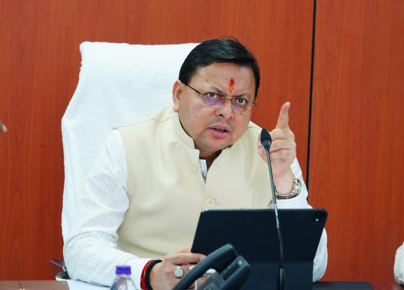 लापता लोगों की खोज के लिए, पूरी तत्परता से काम करें राहत और बचाव दल, मुख्यमंत्री पुष्कर धामी।