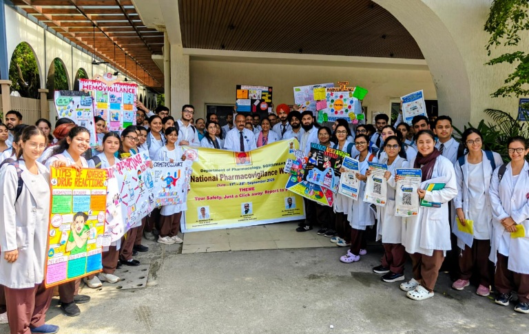 एसजीआरआर मेडिकल कॉलेज में, उत्साहपूर्वक मनाया गया, राष्ट्रीय फार्माकोविजिलेंस सप्ताह। 
