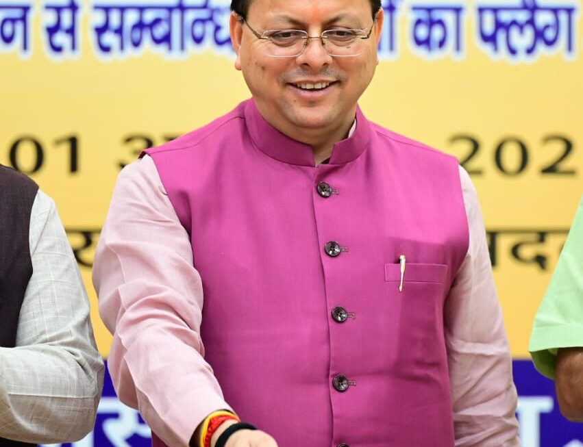 मुख्यमंत्री धामी ने किया, शहरी विकास की महत्वाकांक्षी योजनाओं का लोकार्पण।