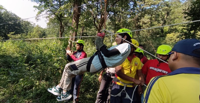 एसडीआरएफ में शुरू हुई युवा आपदा मित्र योजना, सेनानायक अर्पण यदुवंशी ने किया शुभारंभ।
