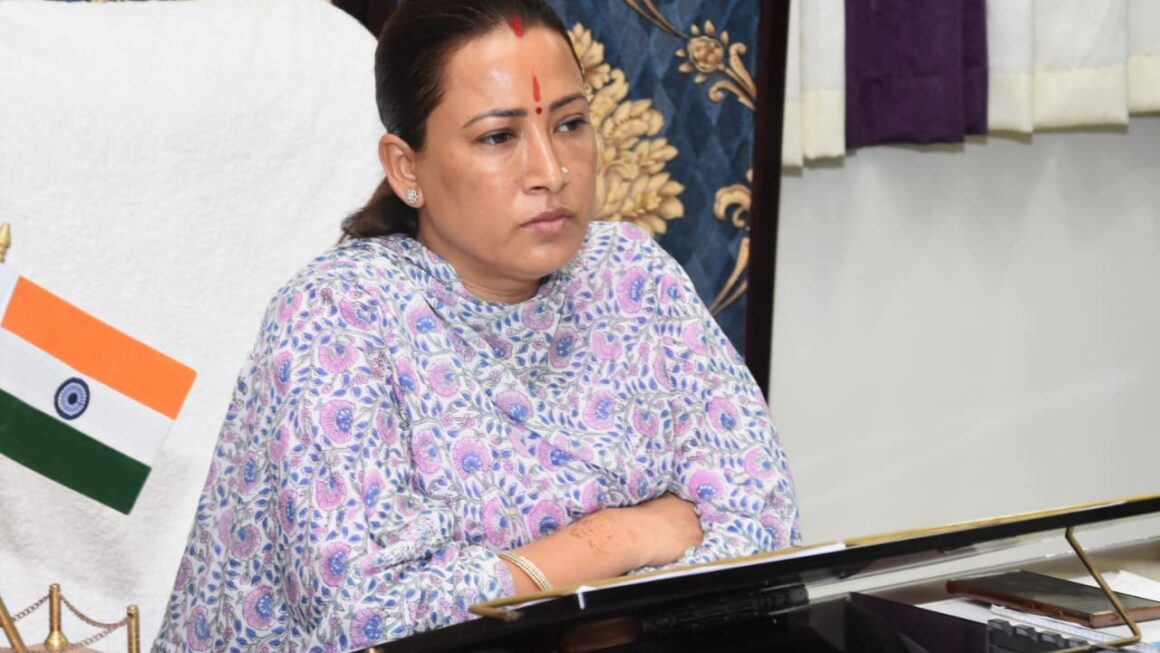 अग्निवीर बनने के लिए युवाओं को तैयार करेगा खेल विभाग, खेल मंत्री रेखा आर्या।